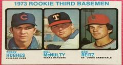 Rookie 3rd Basemen [Hughes, McNulty, Reitz] #603 Baseball Cards 1973 Topps Prices