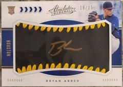 Bryan Abreu [Material Signature Black Gold] #101 Baseball Cards 2020 Panini Absolute Prices