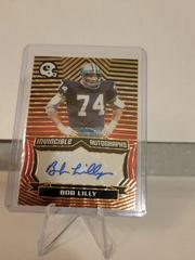 Bob Lilly [Red] Football Cards 2021 Panini Chronicles Invincible Autographs Prices