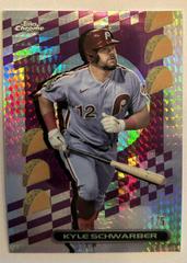 Kyle Schwarber #TF-123 Baseball Cards 2023 Topps Chrome TacoFractor Prices