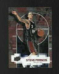 Steve Francis #44 Basketball Cards 2000 Finest Prices