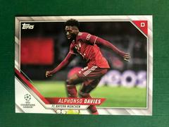 Alphonso Davies #46 Soccer Cards 2021 Topps UEFA Champions League Prices