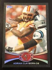 Adrian Clayborn [Black] Football Cards 2012 Topps Prices