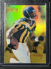 Curtis Conway [Mirror Gold] #81 Football Cards 1995 Panini Select Certified Prices