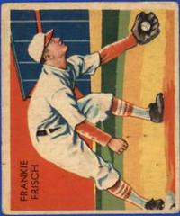 Frankie Frisch #17 Baseball Cards 1934 Diamond Stars Prices