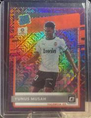 Yunus Musah [Purple Mojo] Soccer Cards 2020 Panini Chronicles Optic Rated Rookies La Liga Prices