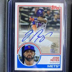 Jose Reyes Baseball Cards 2023 Topps Archives 1983 Fan Favorites Autographs Prices