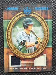 Mike Yastrzemski [Blue] #PM-MY Baseball Cards 2022 Panini Diamond Kings Portrait Materials Prices
