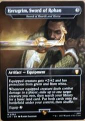 Herugrim, Sword of Rohan [Serialized] #384 Magic Lord of the Rings Commander Prices