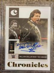 Million Dollar Man Ted Dibiase [Gold] Wrestling Cards 2022 Panini Chronicles WWE Signatures Prices