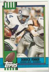 Derrick Fenner Football Cards 1990 Topps Traded Prices