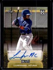 Luisangel Acuna [Hobby Gold] Baseball Cards 2020 Leaf Draft Autographs Prices