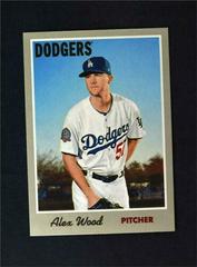 Alex Wood #5 Baseball Cards 2019 Topps Heritage Prices