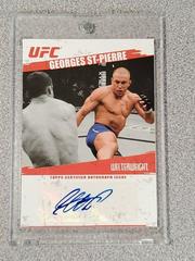 Georges St Pierre Ufc Cards 2009 Topps UFC Round 2 Autographs Prices