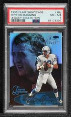Peyton Manning #18L Football Cards 1999 Flair Showcase Legacy Collection Prices