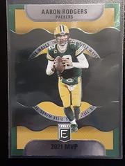 Aaron Rodgers #TW1 Football Cards 2022 Panini Donruss Elite Title Waves Prices