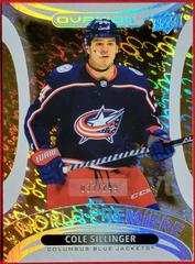 Cole Sillinger [Gold] #WP-18 Hockey Cards 2021 Upper Deck Ovation World Premiere Prices