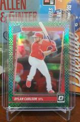 Dylan Carlson [Green Dragon] #37 Baseball Cards 2021 Panini Donruss Optic Prices