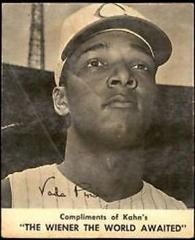 Vada Pinson Baseball Cards 1960 Kahn's Wieners Prices