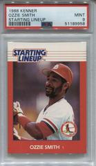 Ozzie Smith Baseball Cards 1988 Kenner Starting Lineup Prices