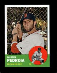 Dustin Pedroia #52 Baseball Cards 2012 Topps Heritage Prices