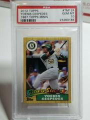 Yoenis Cespedes #TM124 Baseball Cards 2012 Topps 1987 Minis Prices