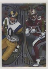 Jerry Rice, Isaac Bruce, Tony Martin, Marvin Harrison #MI7 Football Cards 1997 Bowman's Best Mirror Image Prices