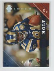 Torry Holt [UD Exclusives Spectrum] Football Cards 2005 Upper Deck Prices