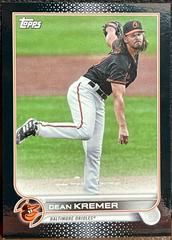 Dean Kremer [Mini Black] #340 Baseball Cards 2022 Topps Prices