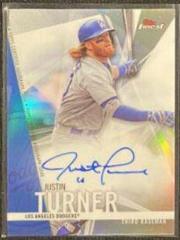 Justin Turner #FA-JT Baseball Cards 2017 Topps Finest Autographs Prices