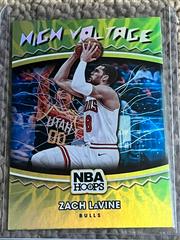 Zach LaVine Basketball Cards 2021 Panini Hoops High Voltage Prices