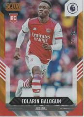 Folarin Balogun [Orange Lava] Soccer Cards 2021 Panini Score Premier League Prices