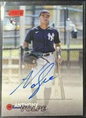 Anthony Volpe [Red] Baseball Cards 2023 Stadium Club Autographs Prices