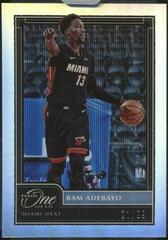 Bam Adebayo #17 Basketball Cards 2020 Panini One and One Prices