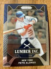Pete Alonso Baseball Cards 2021 Panini Prizm Lumber Inc Prices