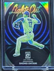 Shohei Ohtani [Holo] #LO-6 Baseball Cards 2022 Panini Donruss Optic Lights Out Prices