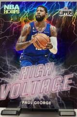 Paul George #3 Basketball Cards 2023 Panini Hoops High Voltage Prices