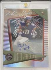Justin Jefferson [Bronze Autograph] #UL-39 Football Cards 2022 Panini Legacy Under The Lights Prices