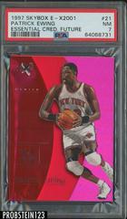 Patrick Ewing [Essential Credentials Future] #21 Basketball Cards 1997 Skybox E-X2001 Prices