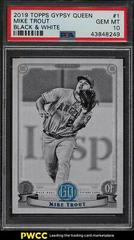 Mike Trout [Black & White] #1 Baseball Cards 2019 Topps Gypsy Queen Prices