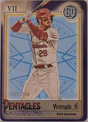 Nolan Arenado [Purple] #TOD-12 Baseball Cards 2021 Topps Gypsy Queen Tarot of the Diamond Prices