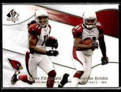 Anquan Boldin, Larry Fitzgerald #140 Football Cards 2009 SP Authentic Prices