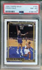 Craig Ehlo #191 Basketball Cards 1992 Topps Gold Prices