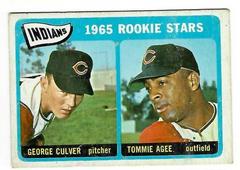 Indians Rookies [G. Culver, T. Agee] #166 Baseball Cards 1965 O Pee Chee Prices
