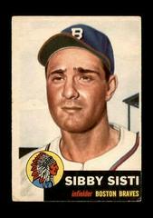 Sibby Sisti Baseball Cards 1953 Topps Prices
