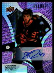 Connor McDavid [Pink Leopard Autograph] Hockey Cards 2021 Upper Deck Allure Prices