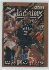 Jamal Mashburn Refractor #35 Basketball Cards 1996 Finest Prices