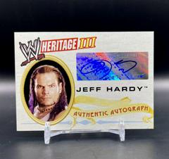 Jeff Hardy Wrestling Cards 2007 Topps Heritage III WWE Autographs Prices