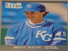 Brent Mayne #150 Baseball Cards 1991 Ultra Prices