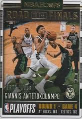 Giannis Antetokounmpo #27 Basketball Cards 2018 Panini Hoops Road to the Finals Prices
